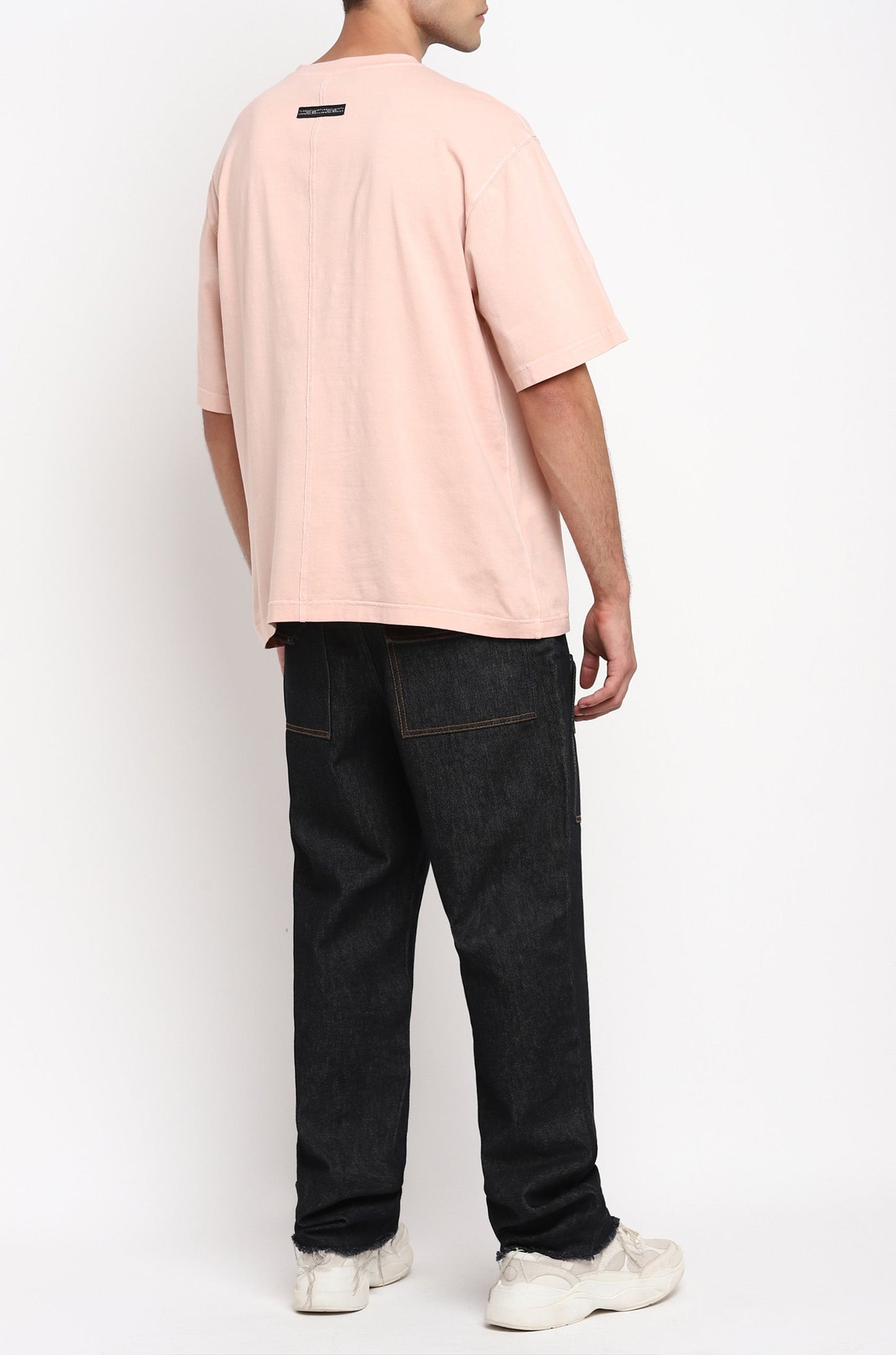 Huemn Evolution Gorilla Insignia T-Shirt (Powder Pink)