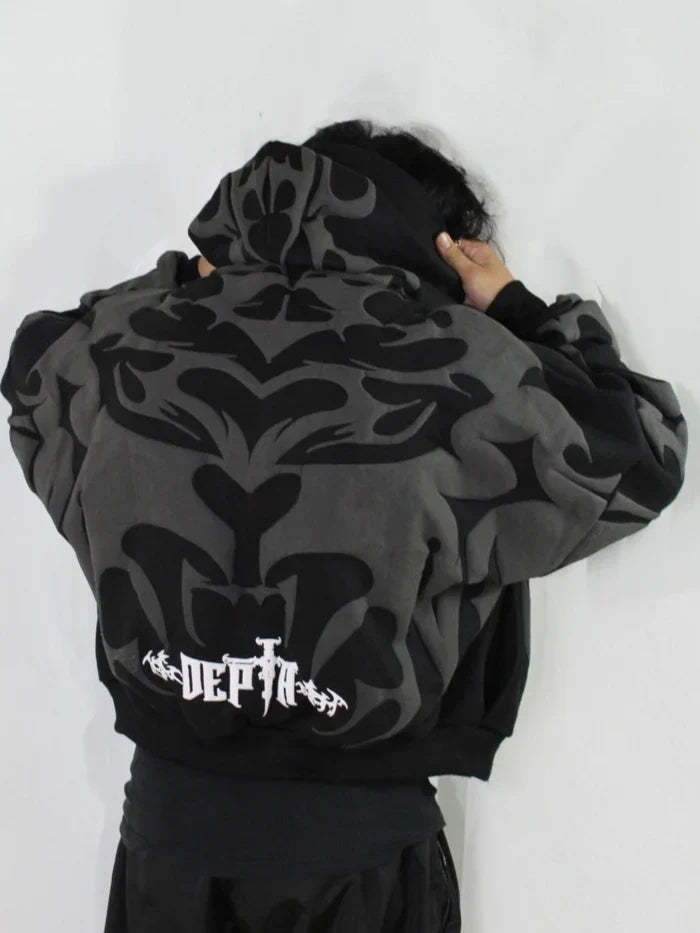 Tribal Shadow Delta Hoodie - Prime Fitz