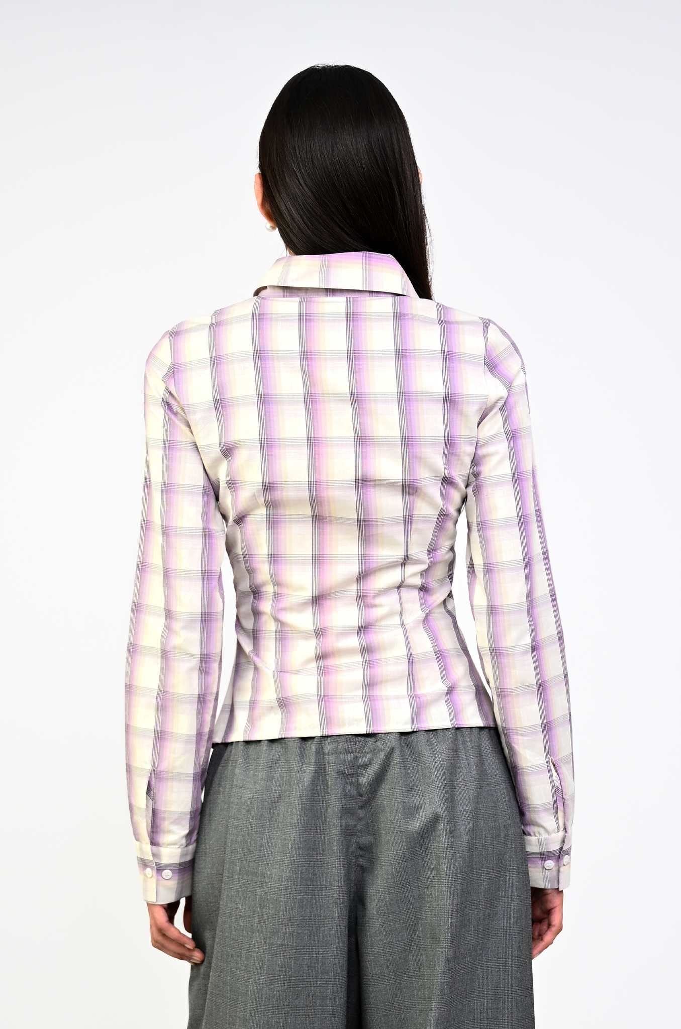 HUEMN Corset style shirt (White)