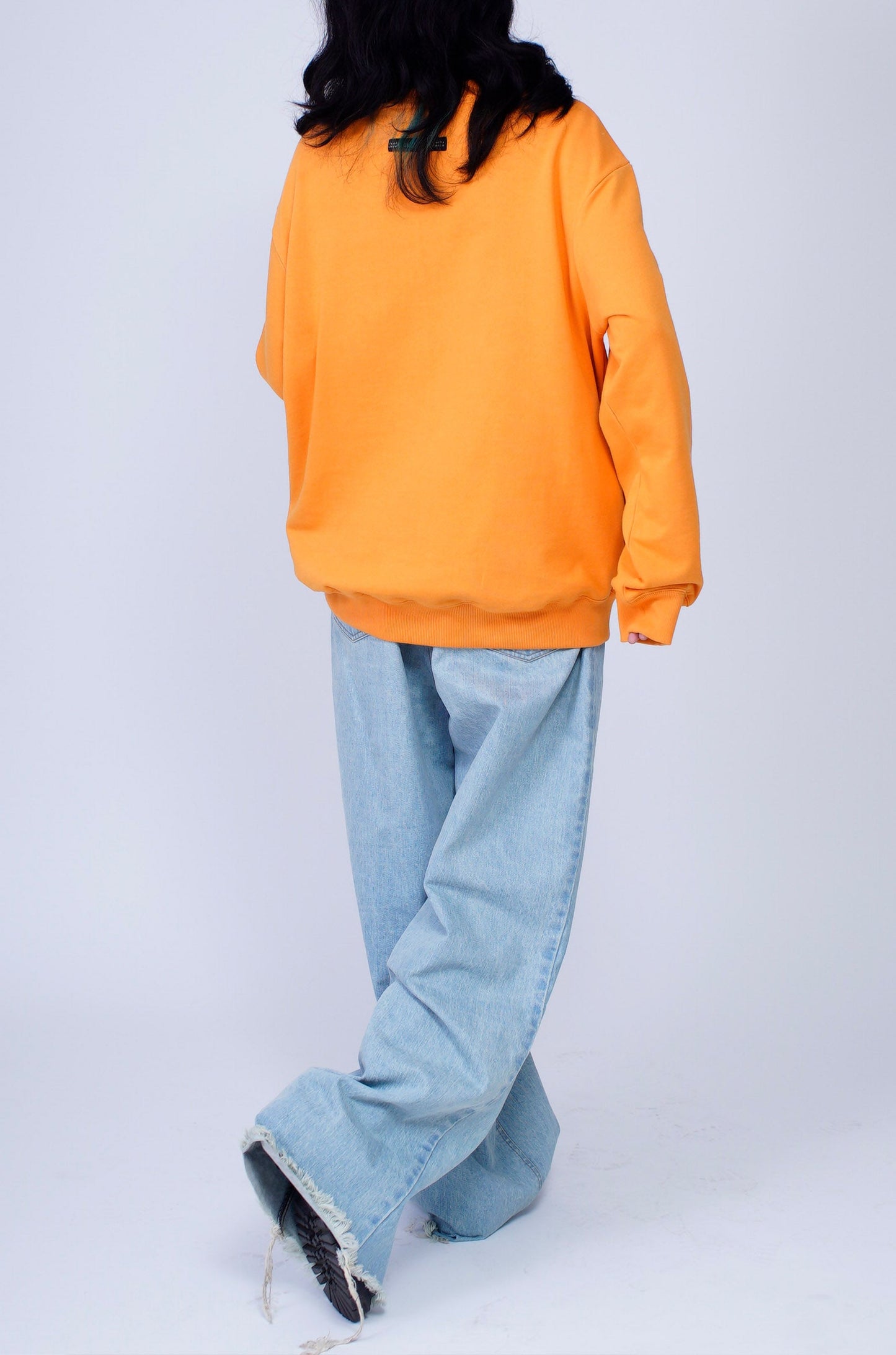 Huemn Classic Handmade Gorilla Sweatshirt (Tangerine)