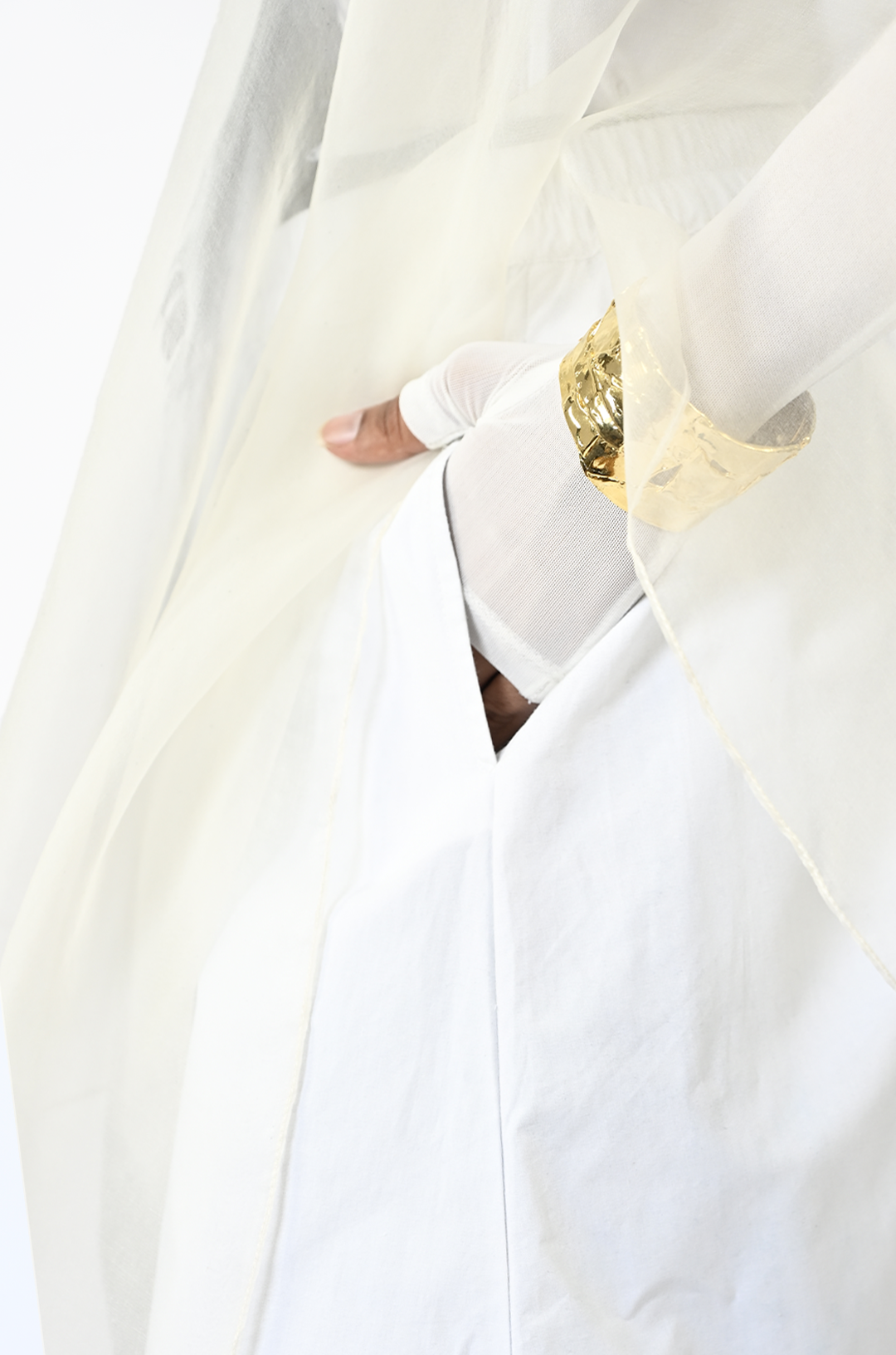 Horse printed cotton skirt