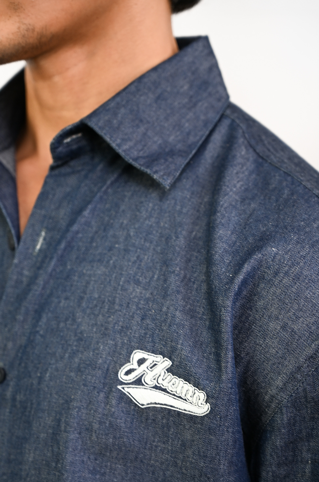 Classic denim shirt (Indigo)