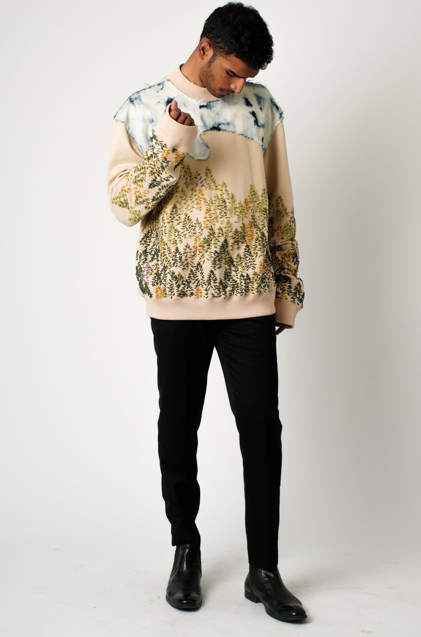 Handcrafted 'Panorama' Sweatshirt