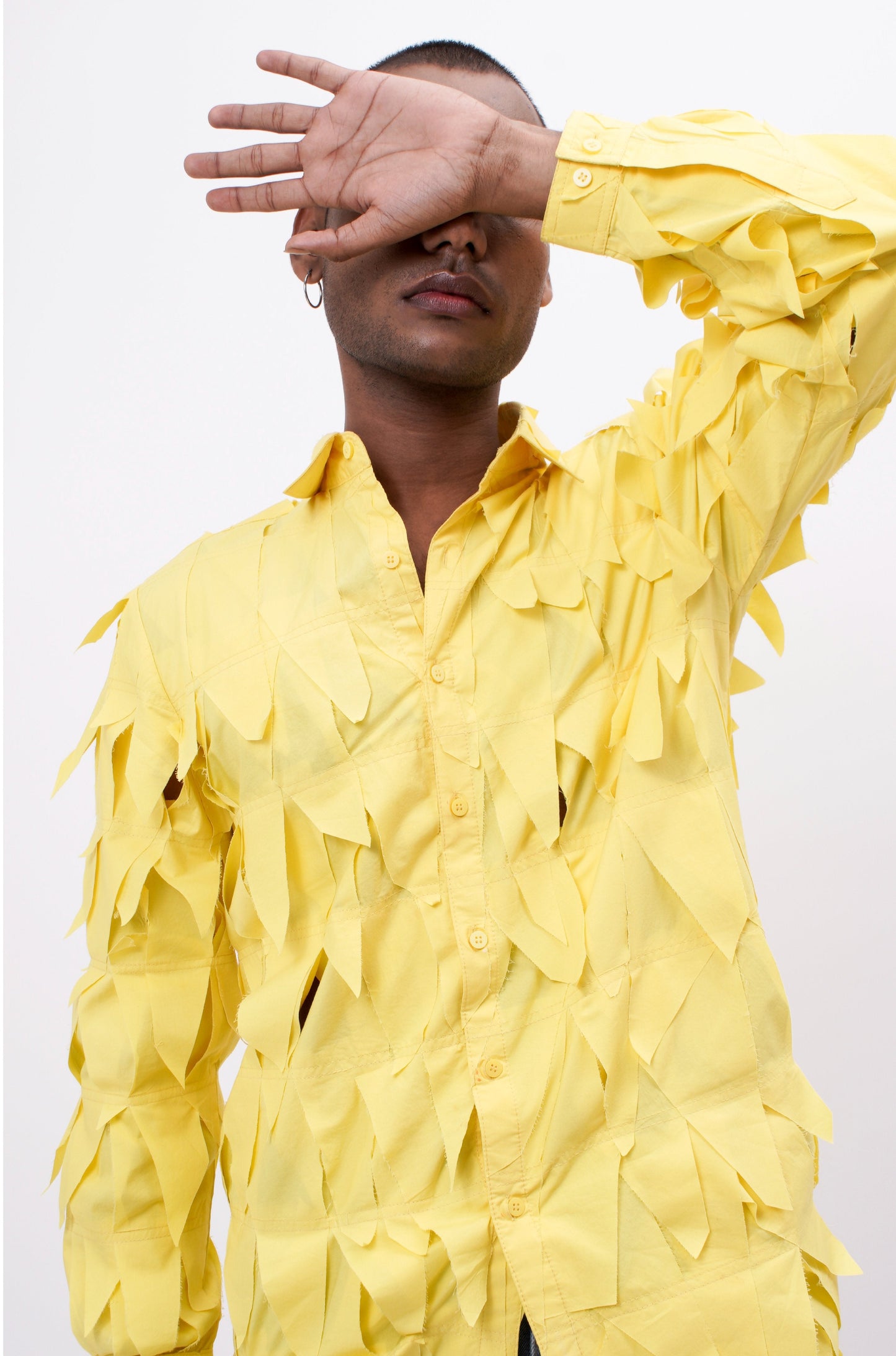 Handcrafted 1000 Panel Distressed Shirt