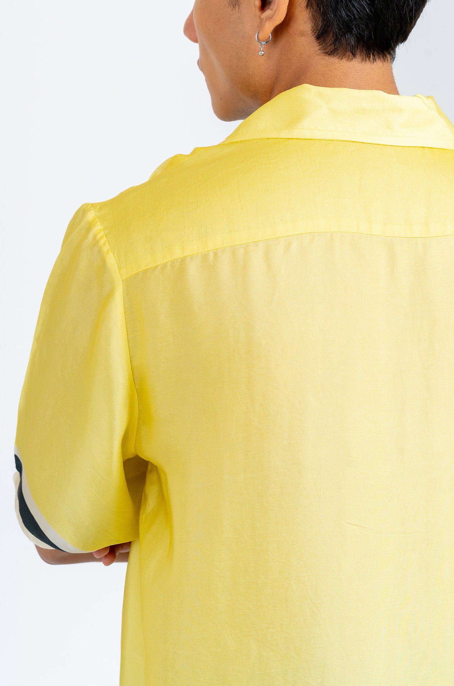 The Racer Stripe Shirt (Yellow)