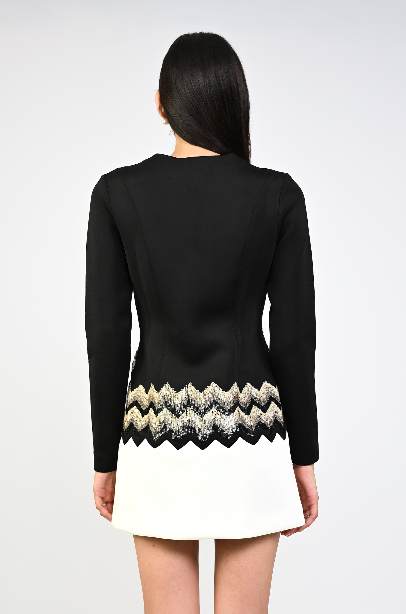 A-line 'Snake-skin' dress