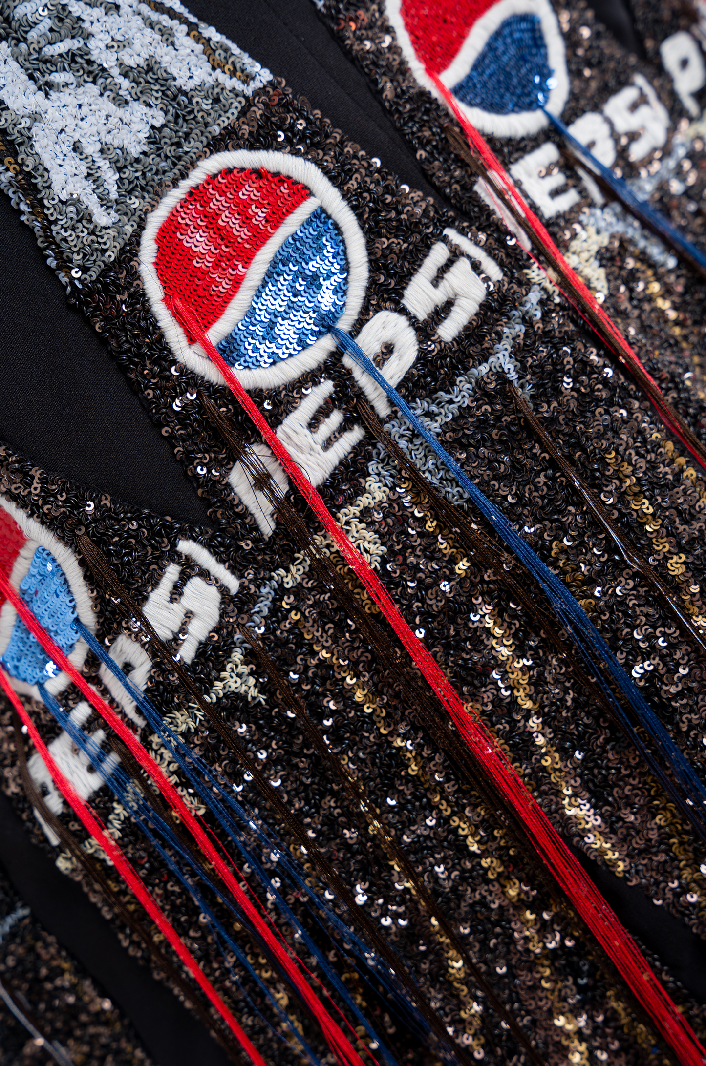 Handcrafted 'Pepsi' Blazer