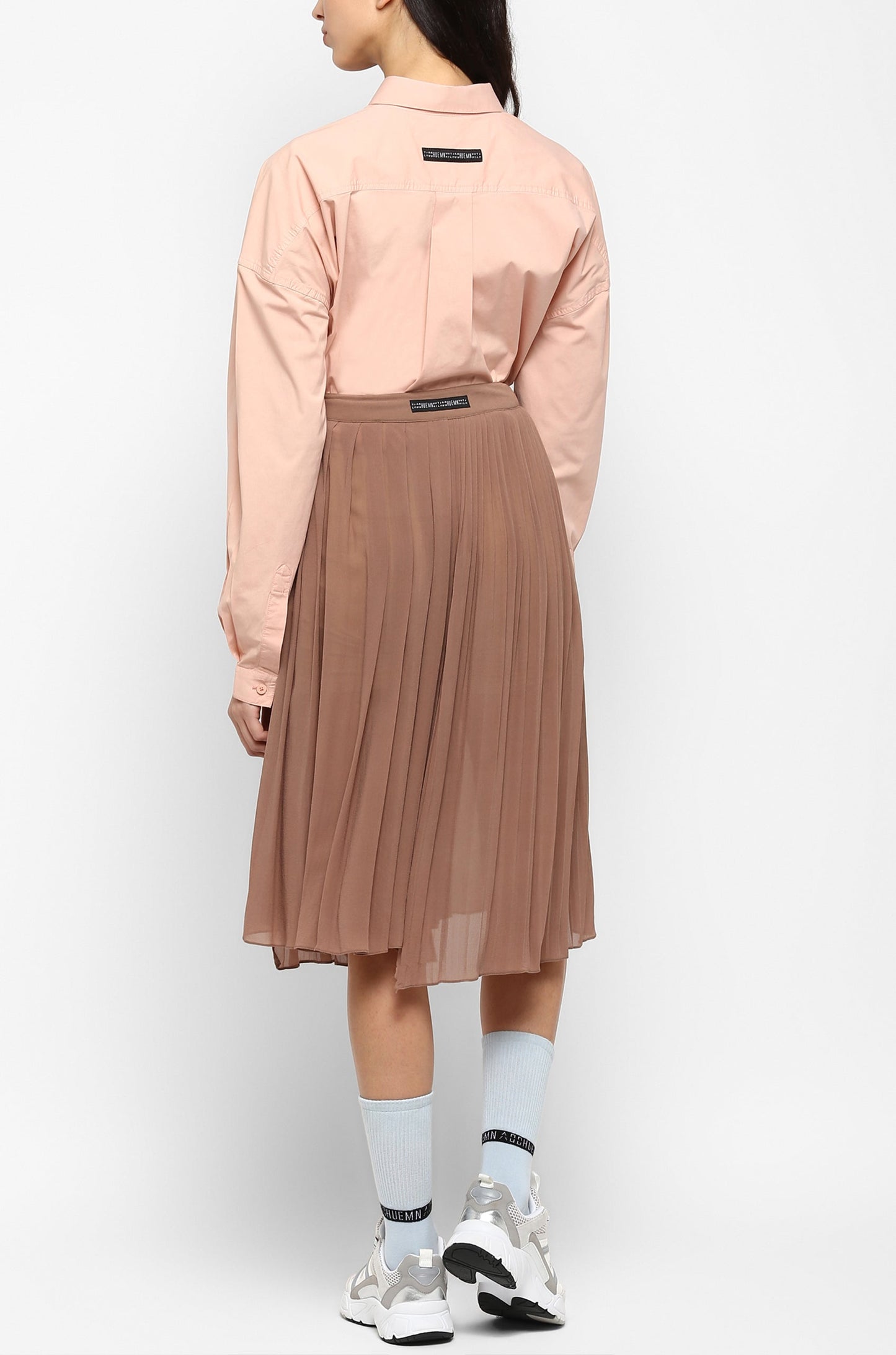 Huemn Gorilla Insignia Oversized Shirt (Blush)