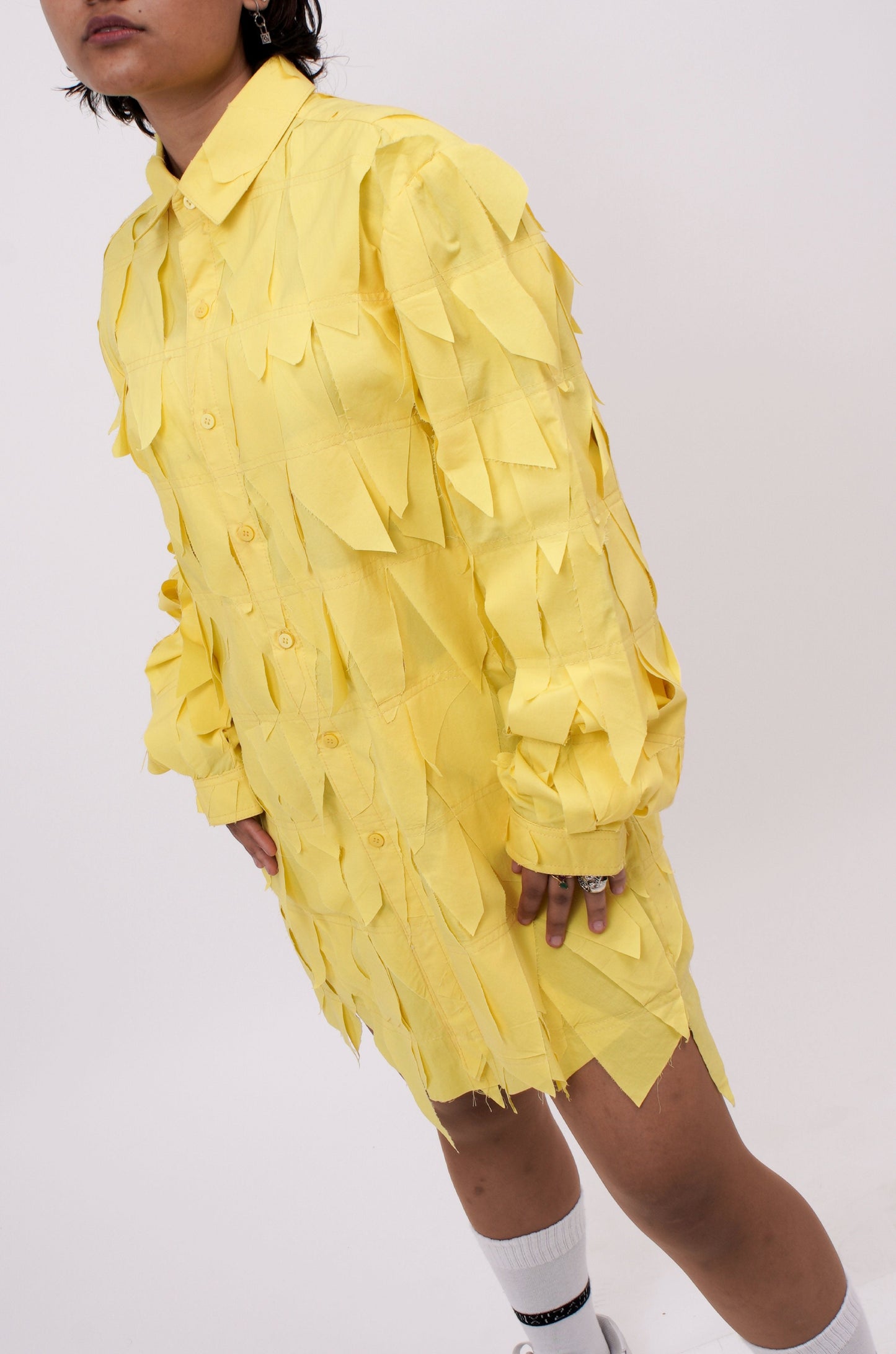 Handcrafted 1000 Panel Distressed Shirt