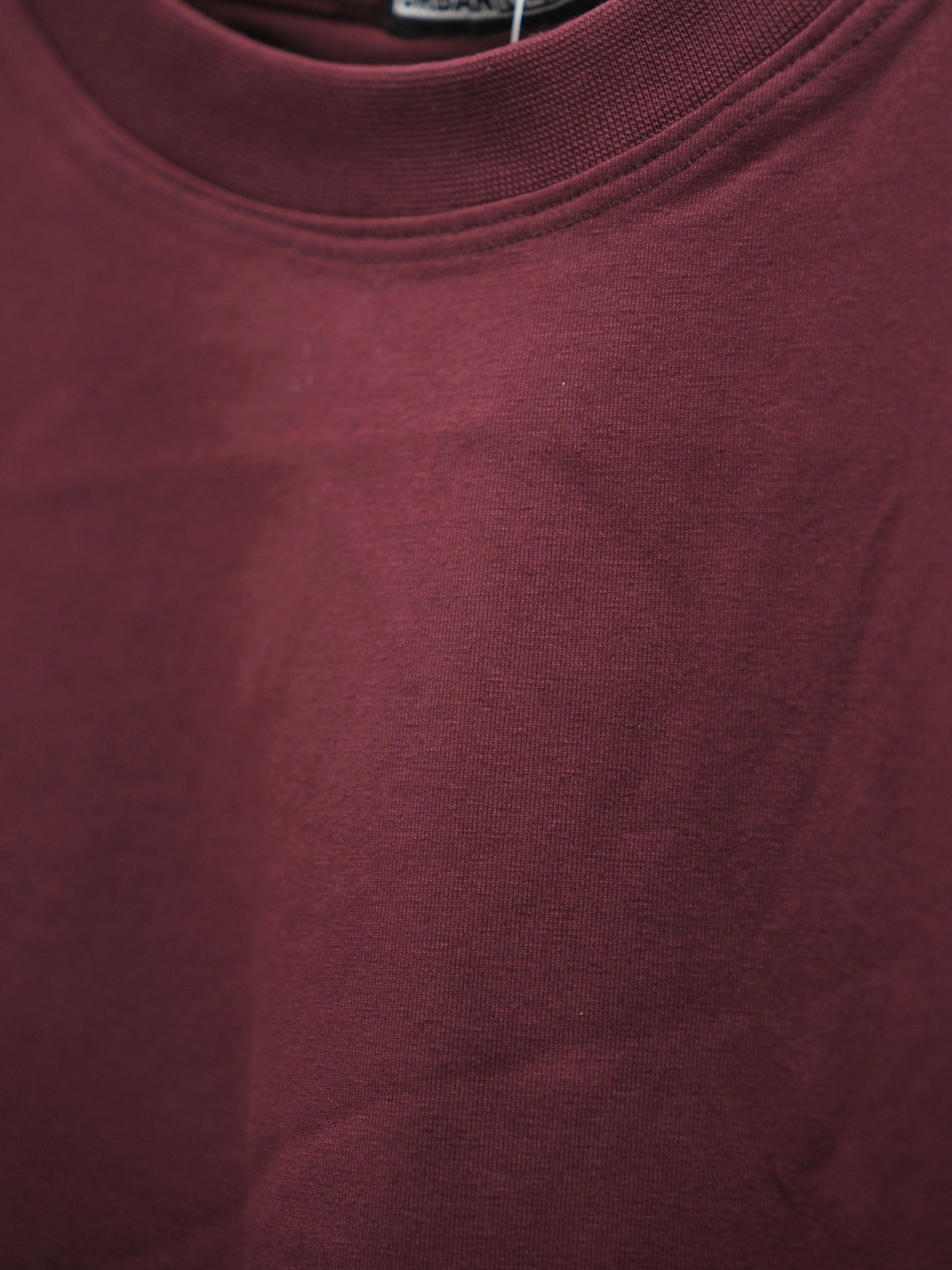 All Day Oversized Tee - Wine