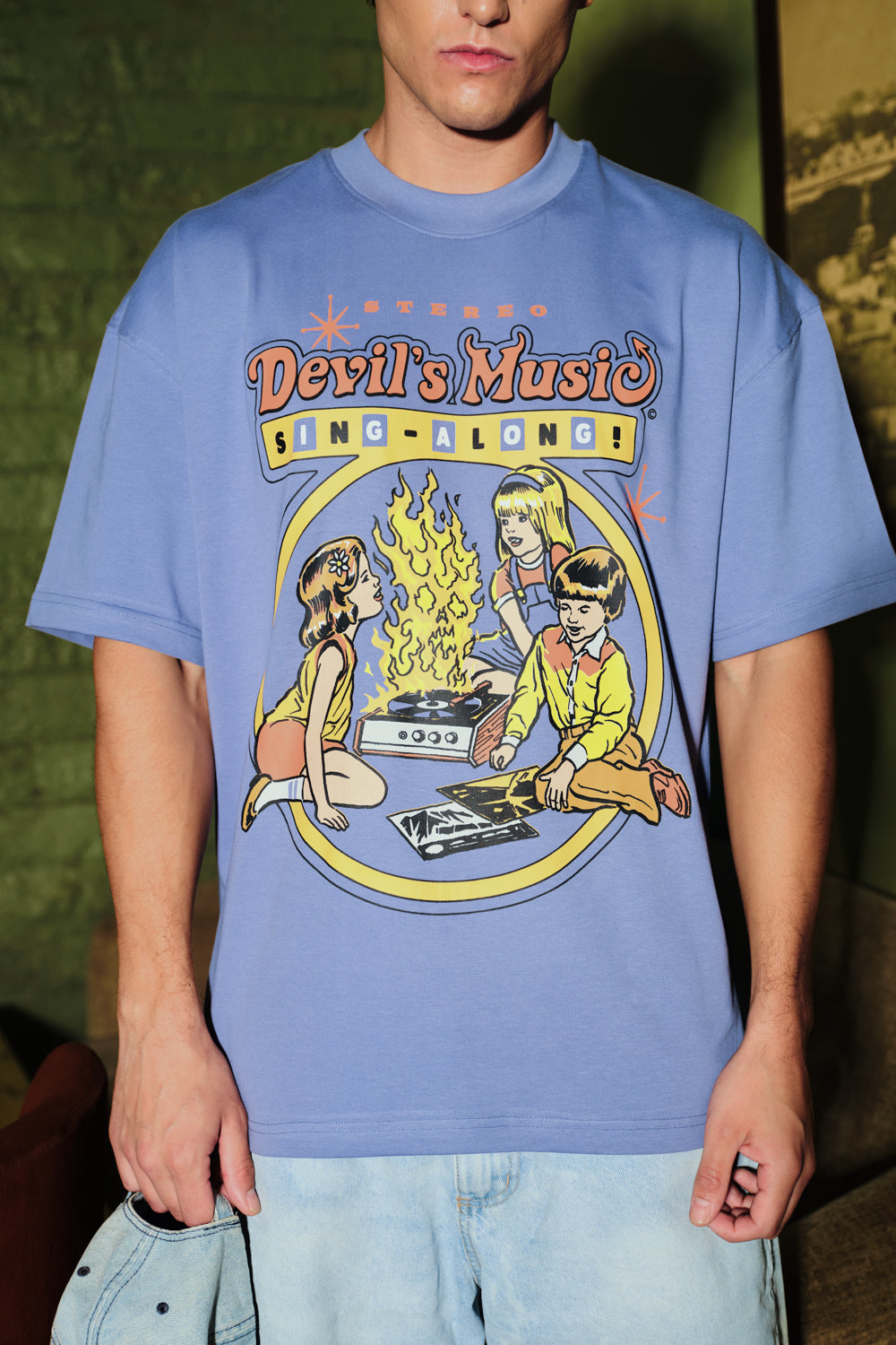 Devil's Music Oversized T-shirt