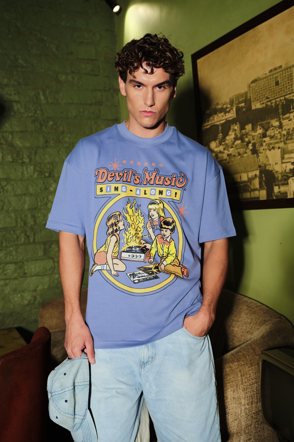 Devil's Music Oversized T-shirt