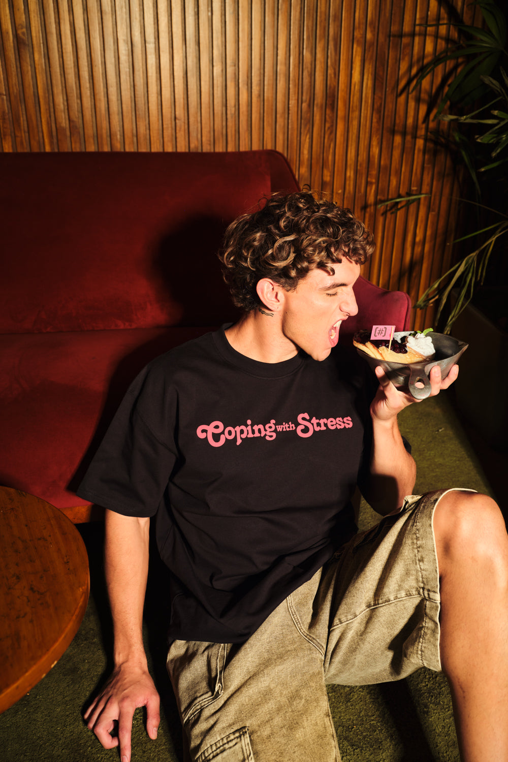 Coping With Stress Oversized T-shirt