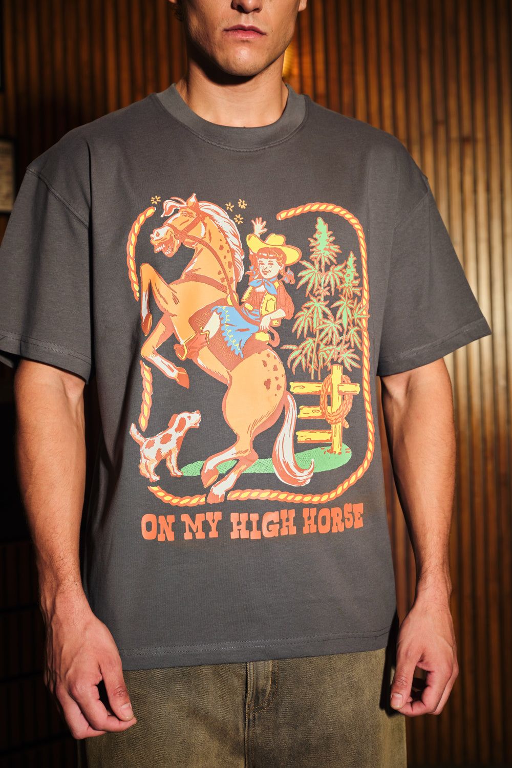 Green Rider Oversized T-Shirt