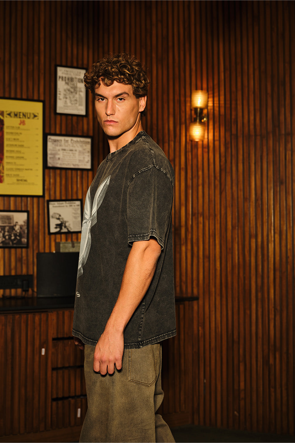 Metallic Rabbit Oversized T-shirt