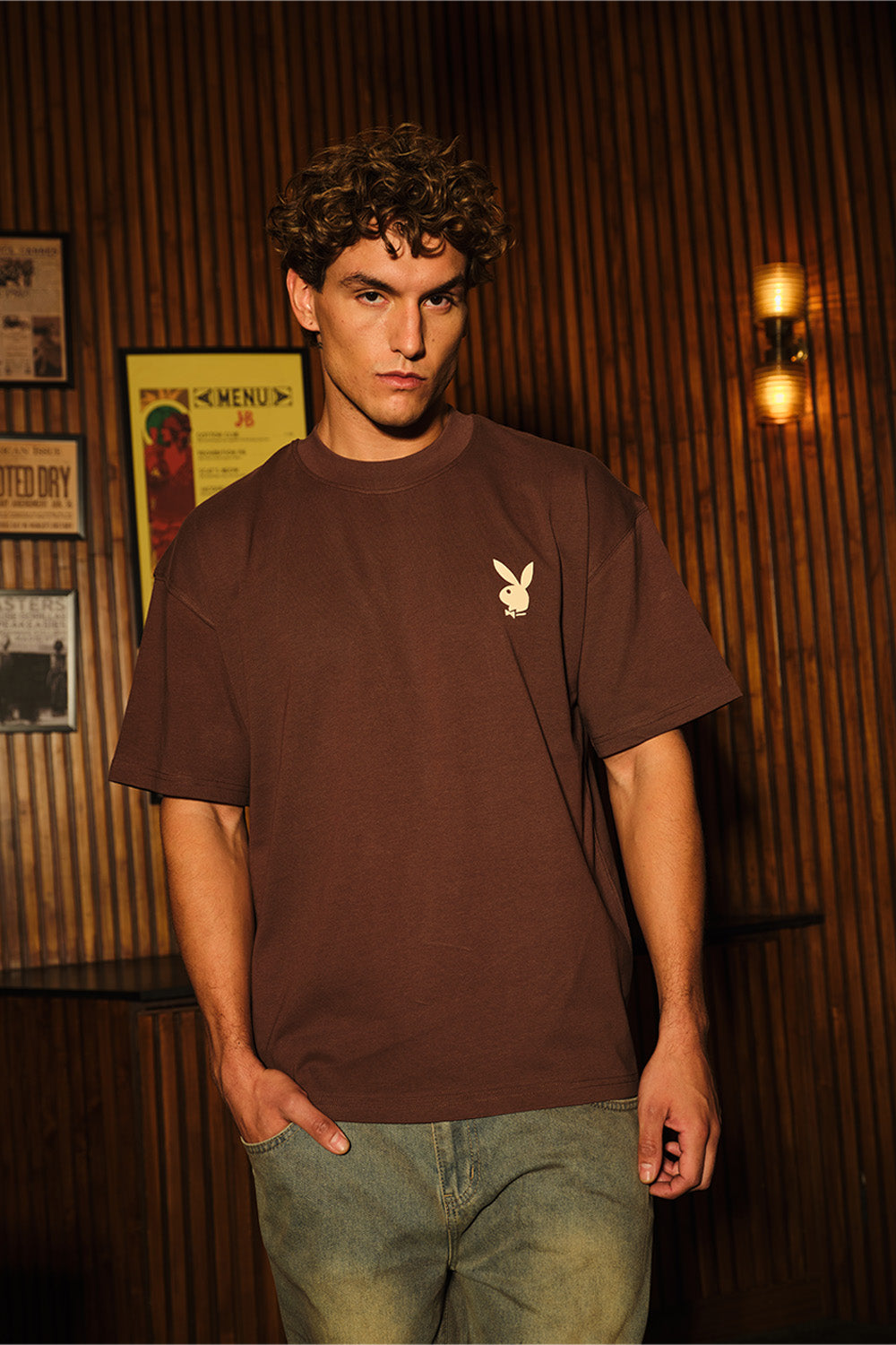 Playboy Enterprises Oversized T-shirt