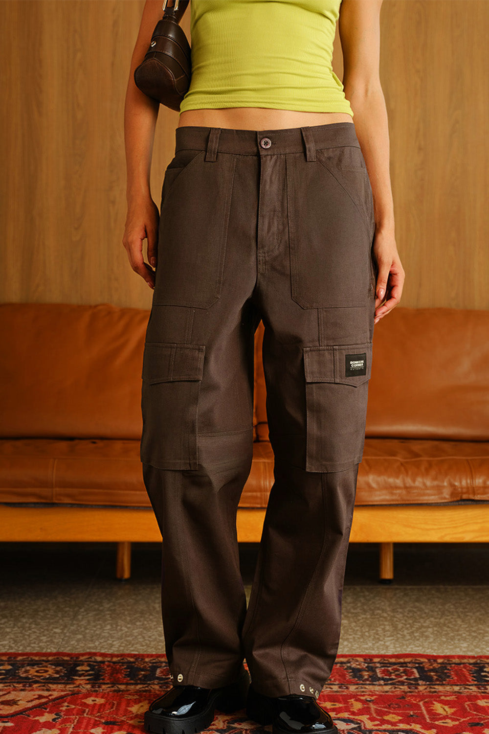 Battle Grey 6 Pockets Cargo Pant