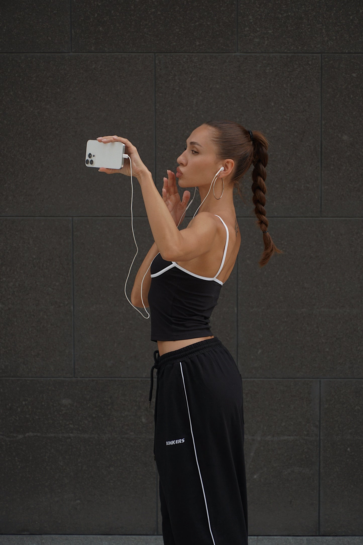 Black Essential Cami Top