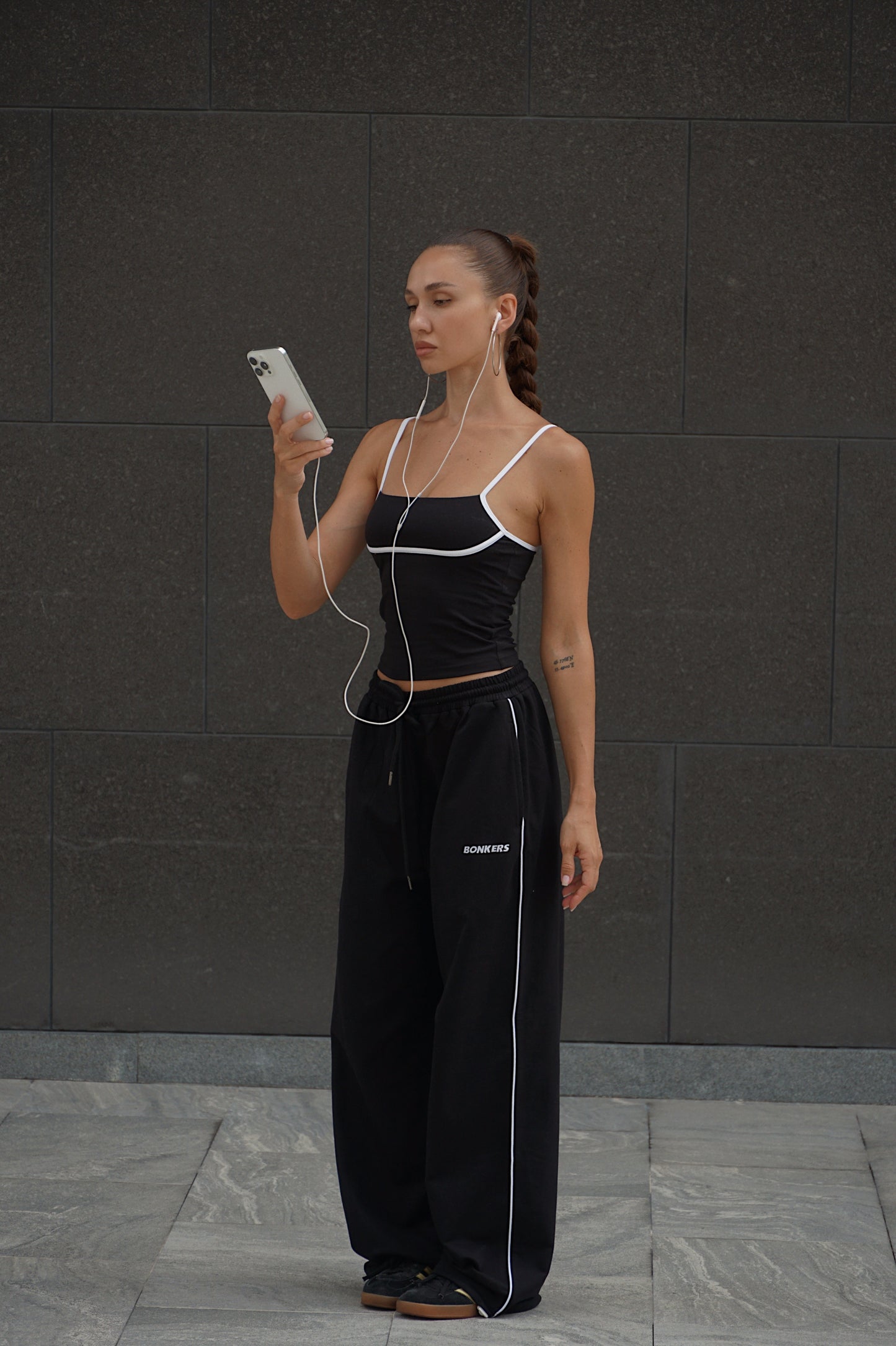 Black Essential Cami Top