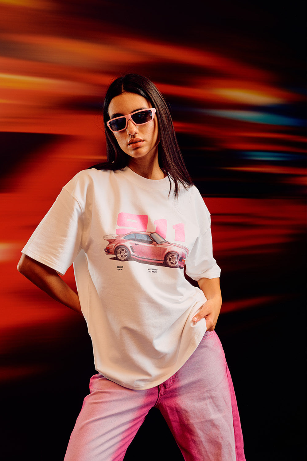 Blush Machine Oversized T-shirt