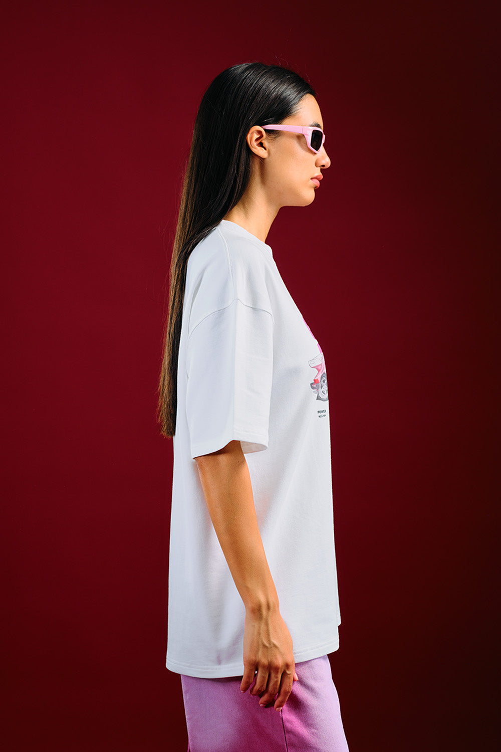 Blush Machine Oversized T-shirt