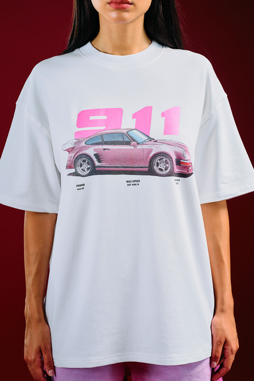 Blush Machine Oversized T-shirt