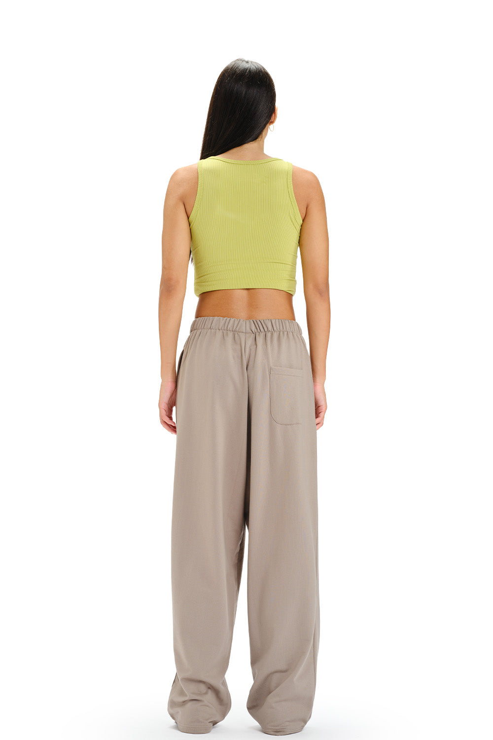 Sand Beige Loose Fit Joggers