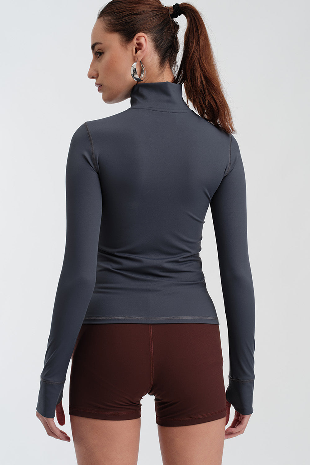 Topaz Grey Defined Regular Jacket