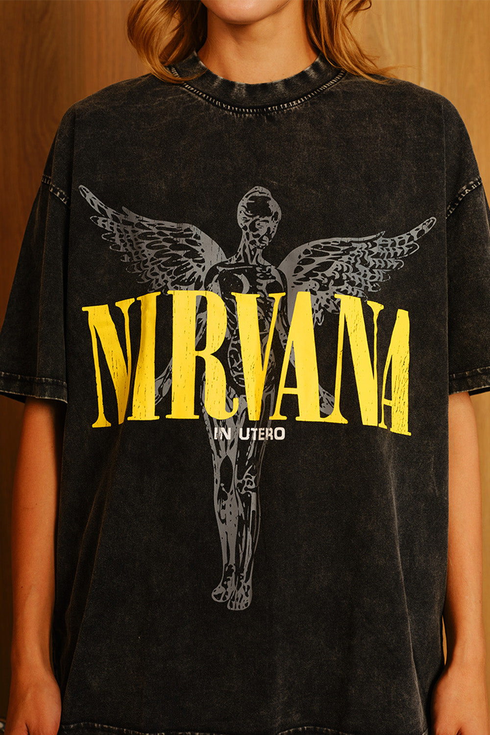 Black Nirvana Oversized T-shirt
