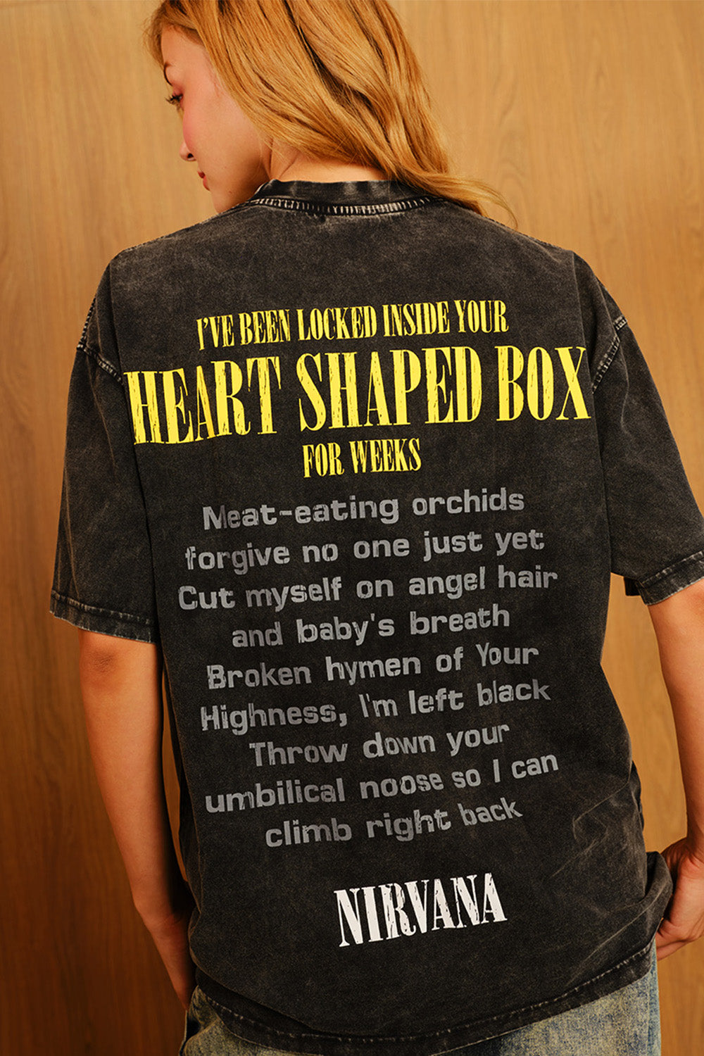 Black Nirvana Oversized T-shirt
