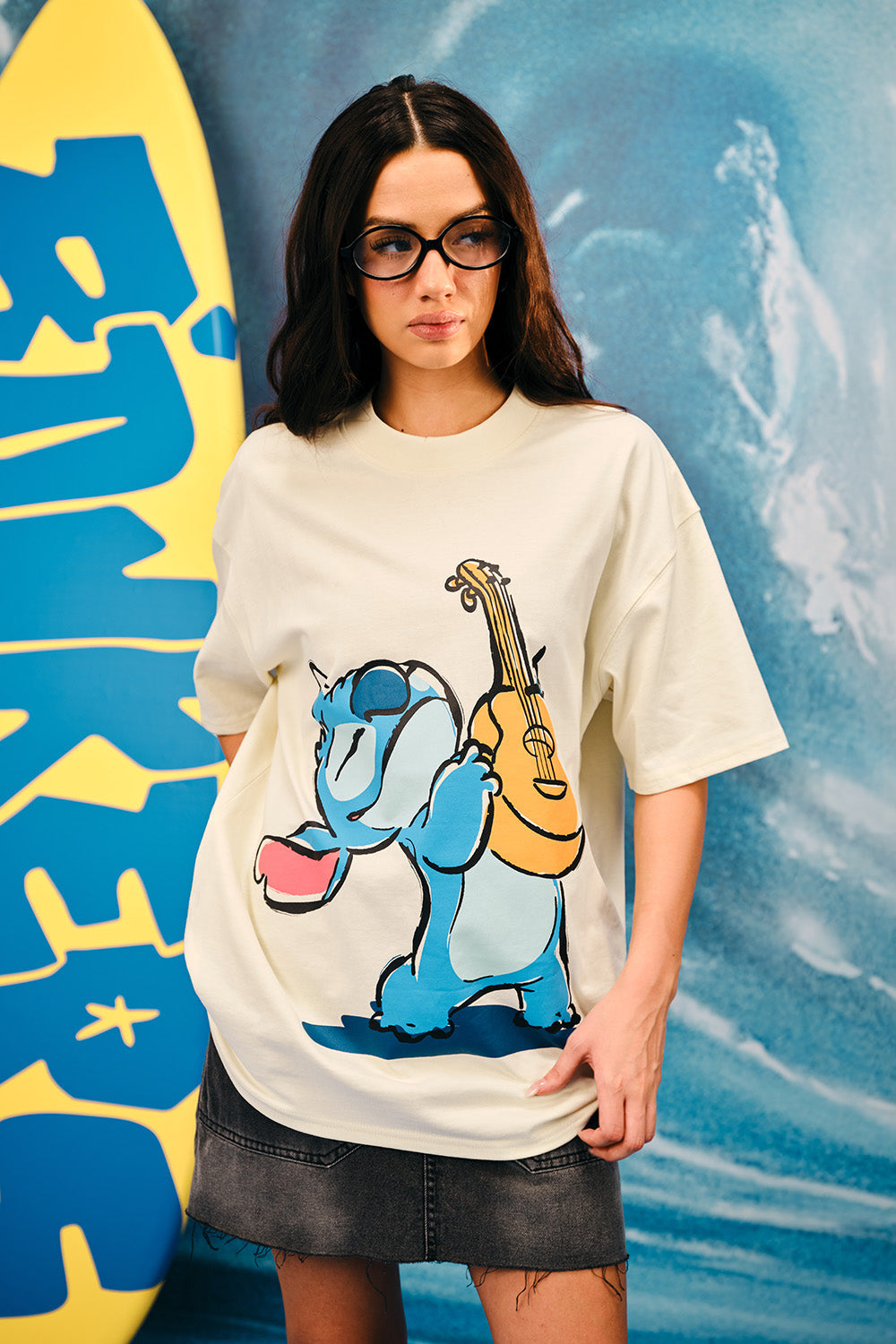 Rockstar Stitch Oversized T-shirt