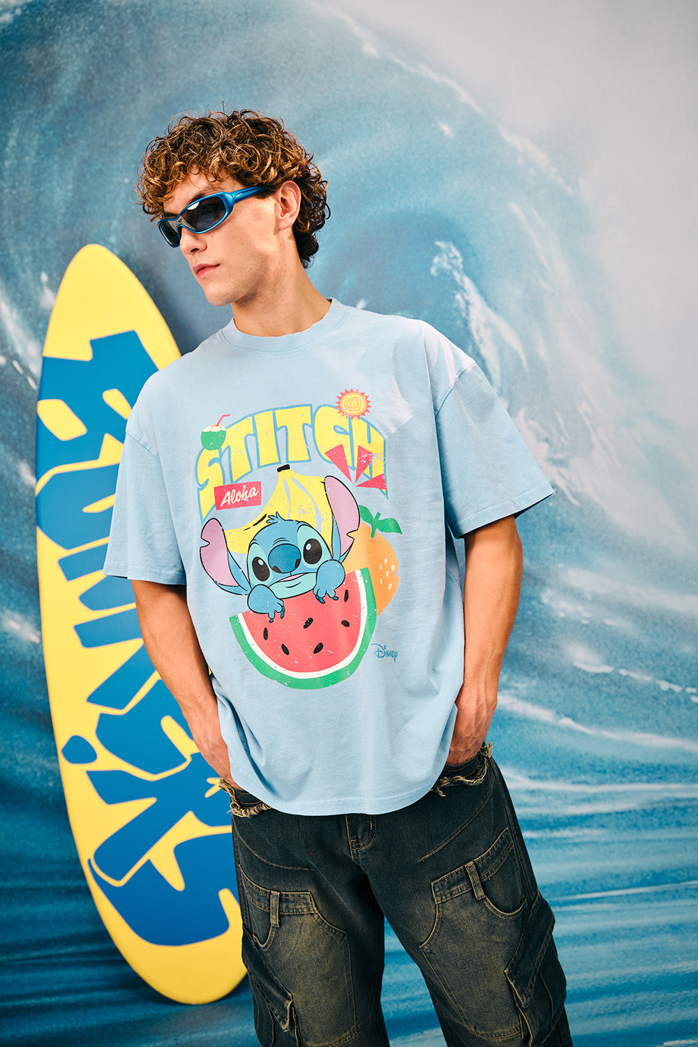 Tropicool Trouble Oversized T-shirt