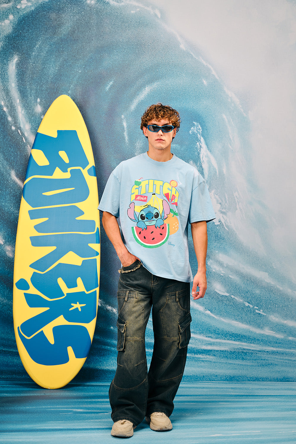 Tropicool Trouble Oversized T-shirt