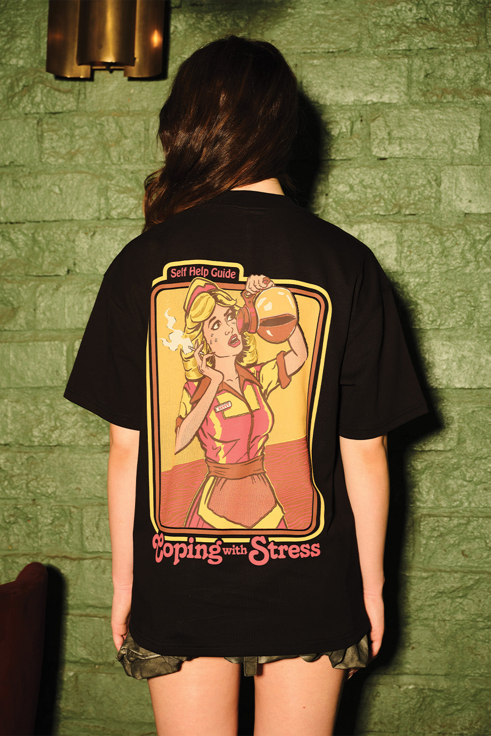 Coping With Stress Oversized T-shirt