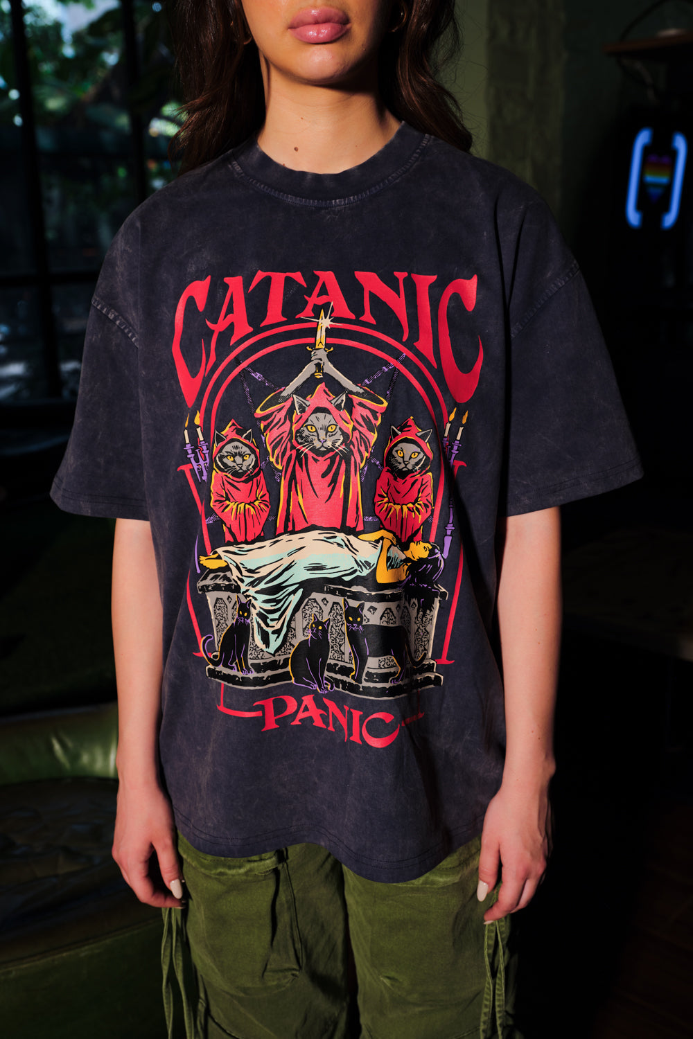Catanic Oversized T-shirt