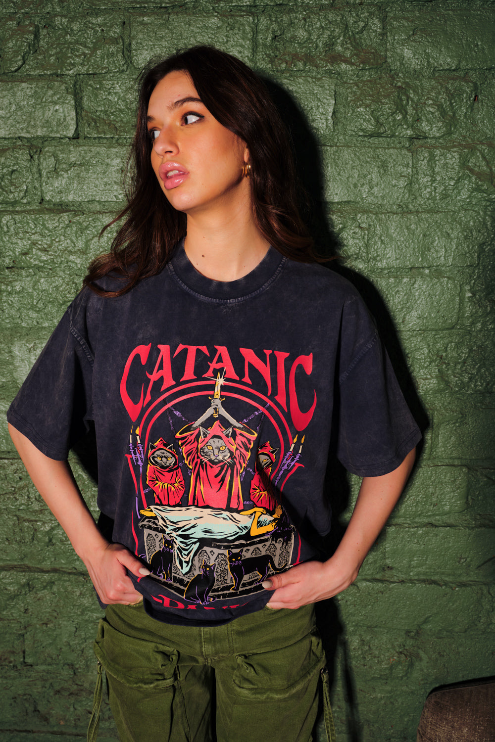 Catanic Oversized T-shirt