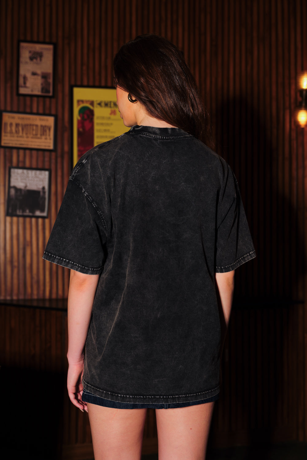 Metallic Rabbit Oversized T-shirt