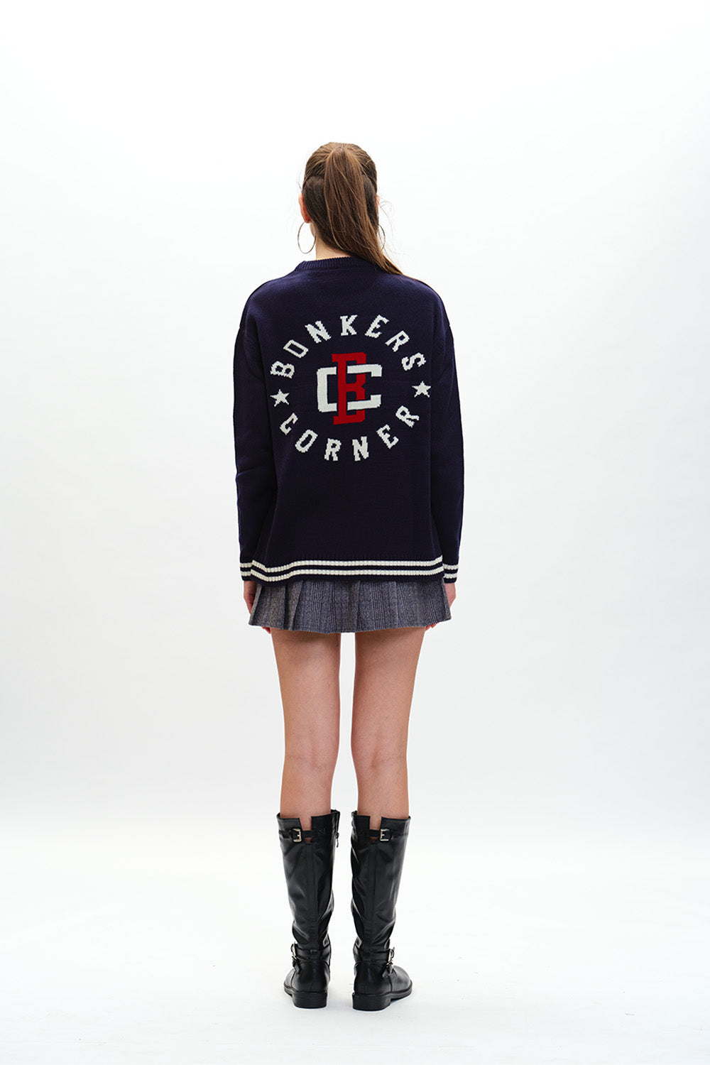 Bonkers Corner Varsity Crewneck Sweatshirt