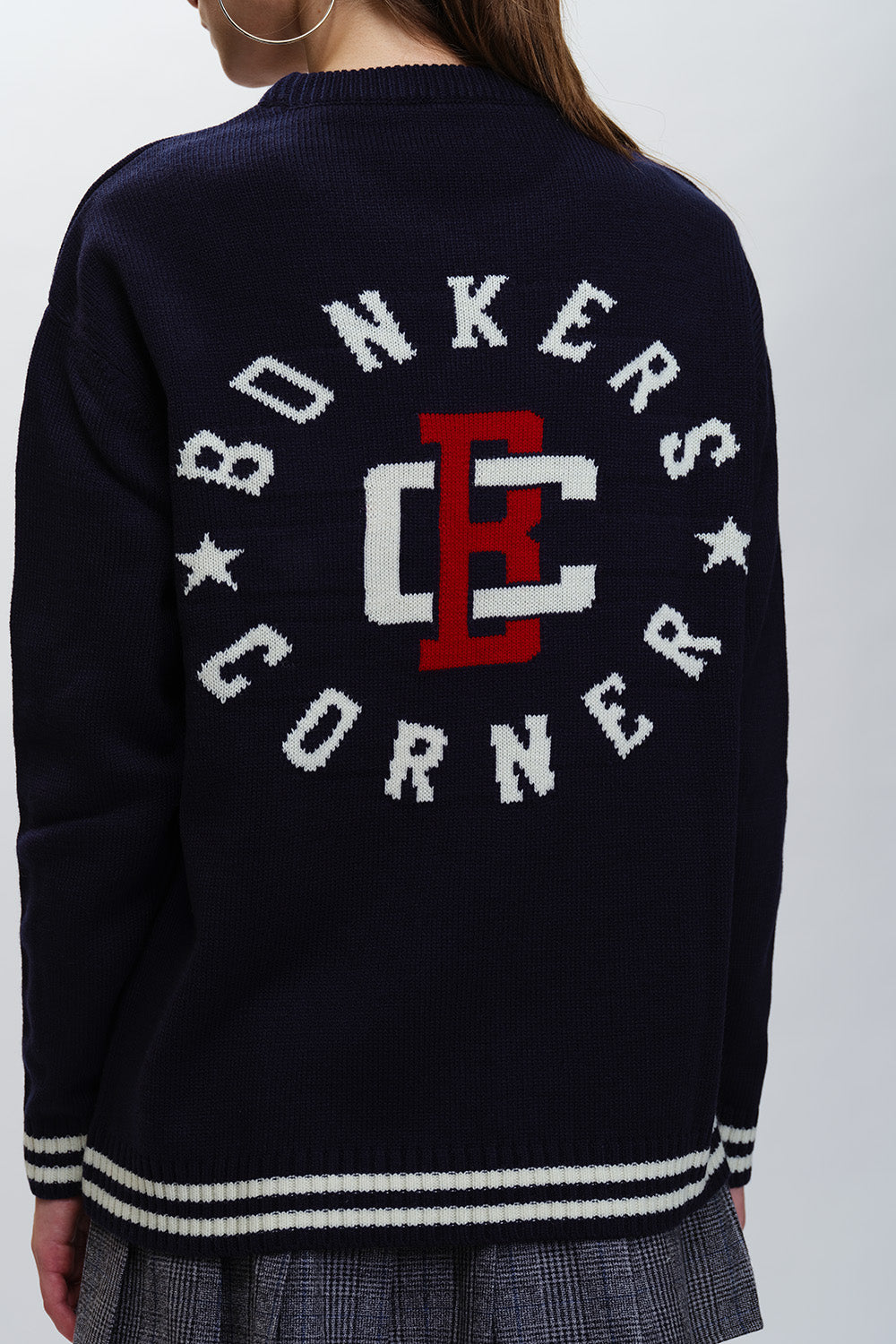 Bonkers Corner Varsity Crewneck Sweatshirt