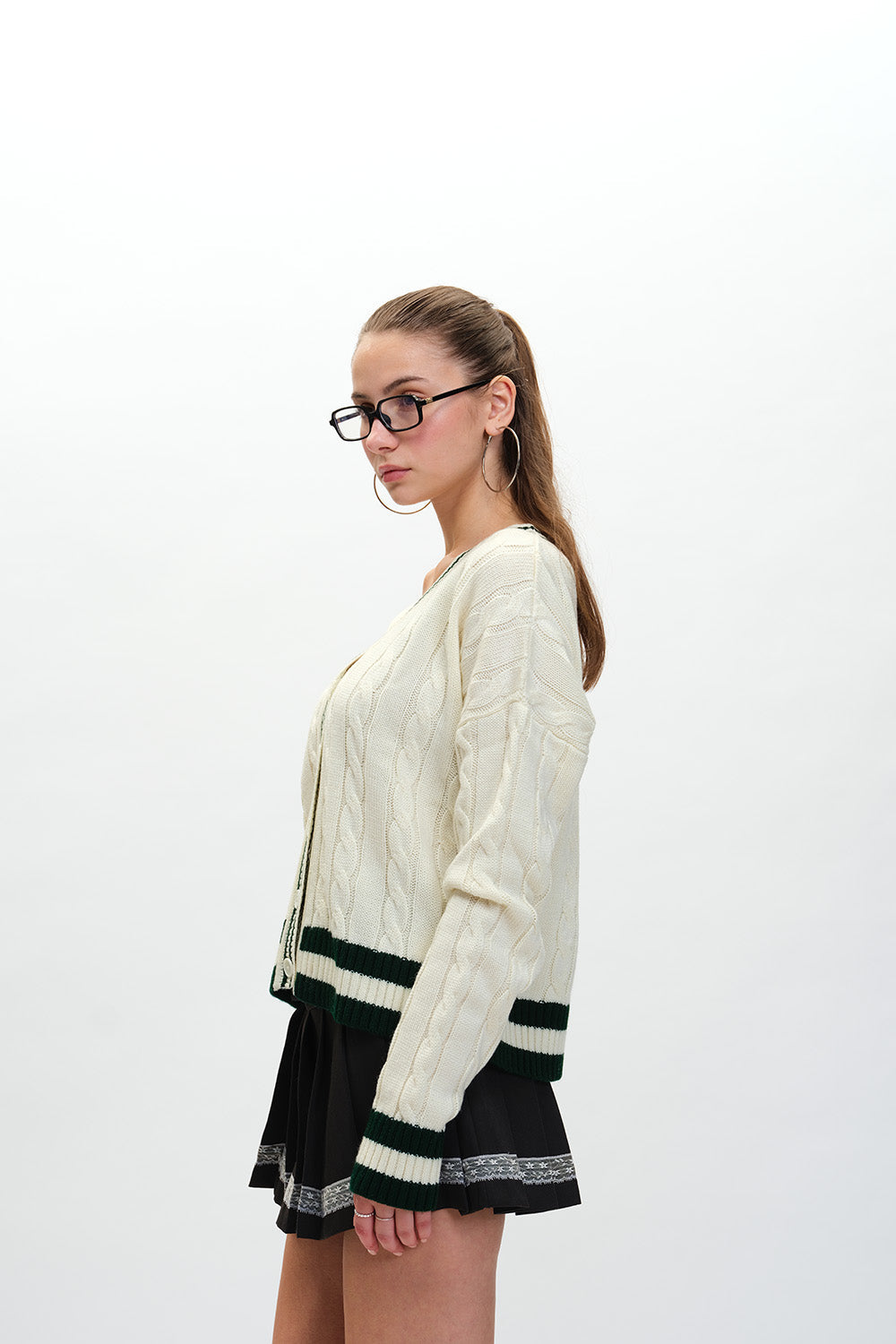 Cable Knit Cardigan