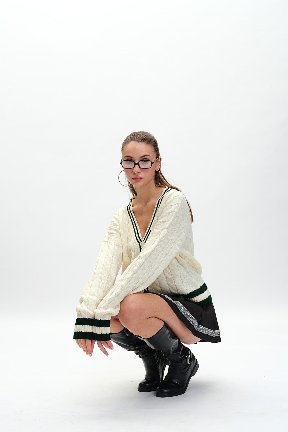 Cable Knit Cardigan