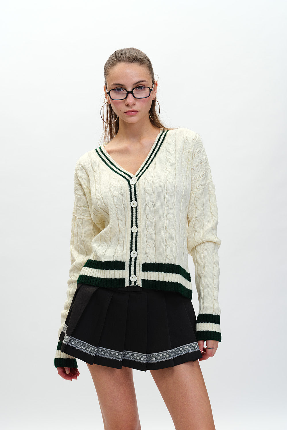 Cable Knit Cardigan
