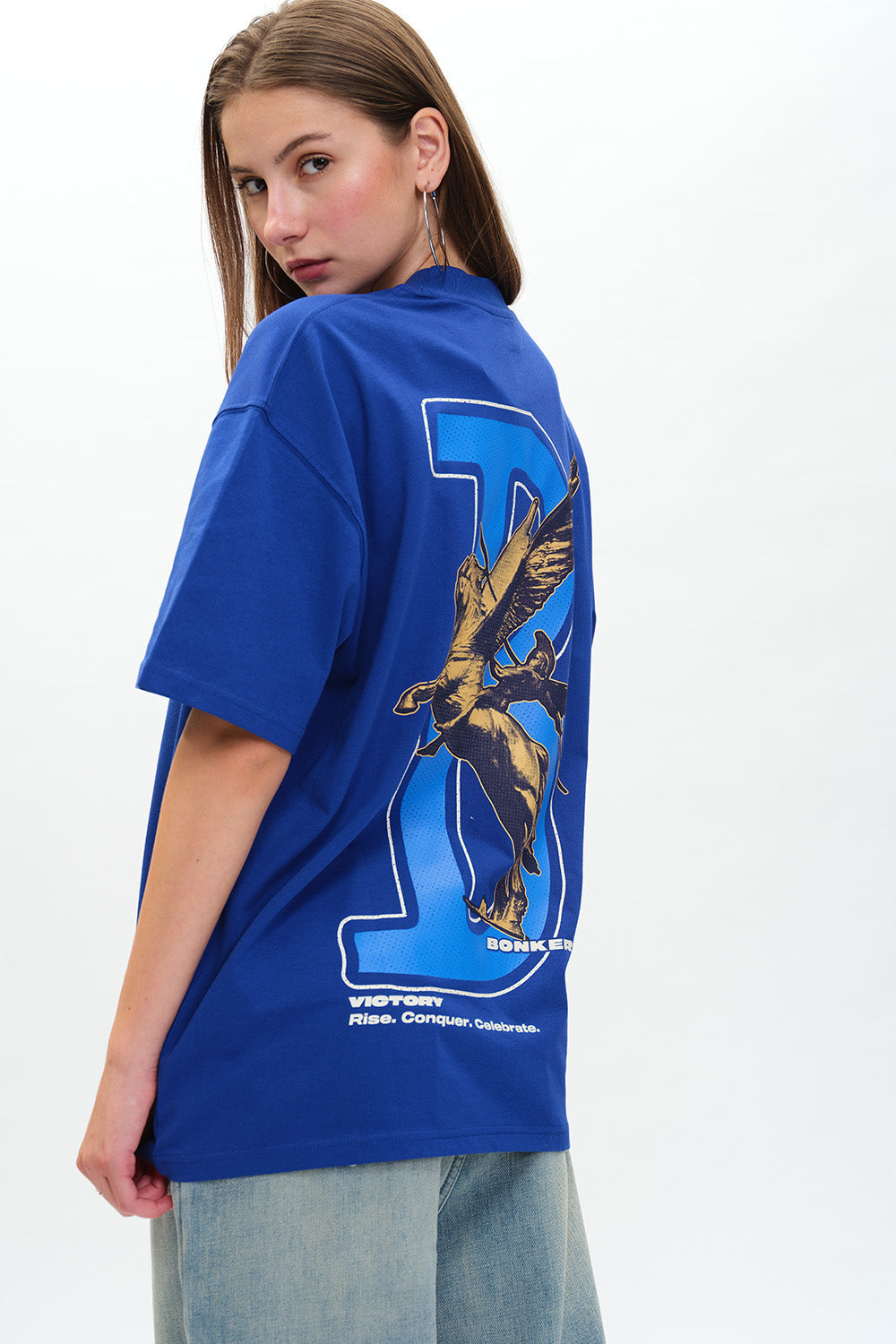 Rise To Power Premium Oversized T-Shirt