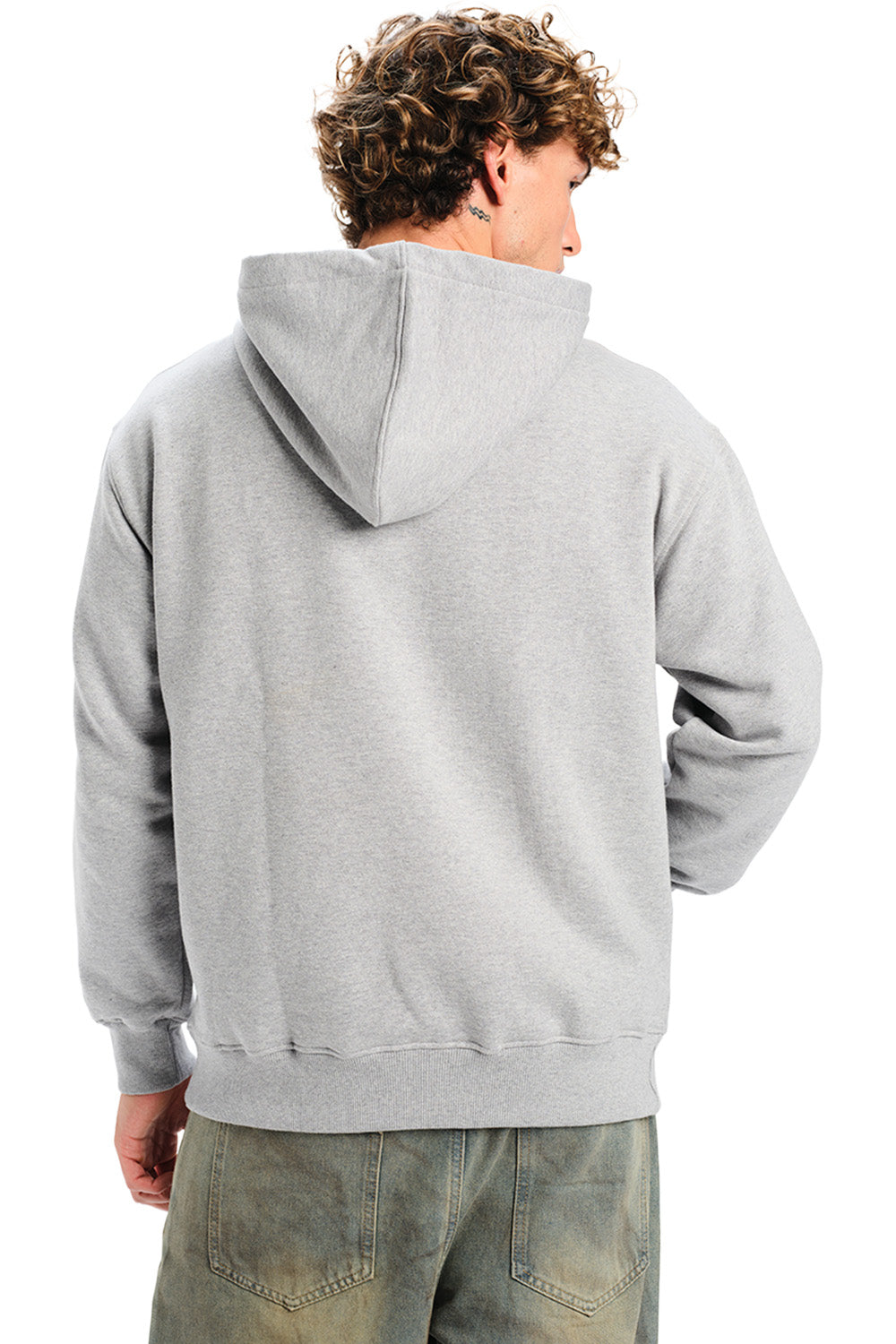 Signature Grey Melange Hoodie