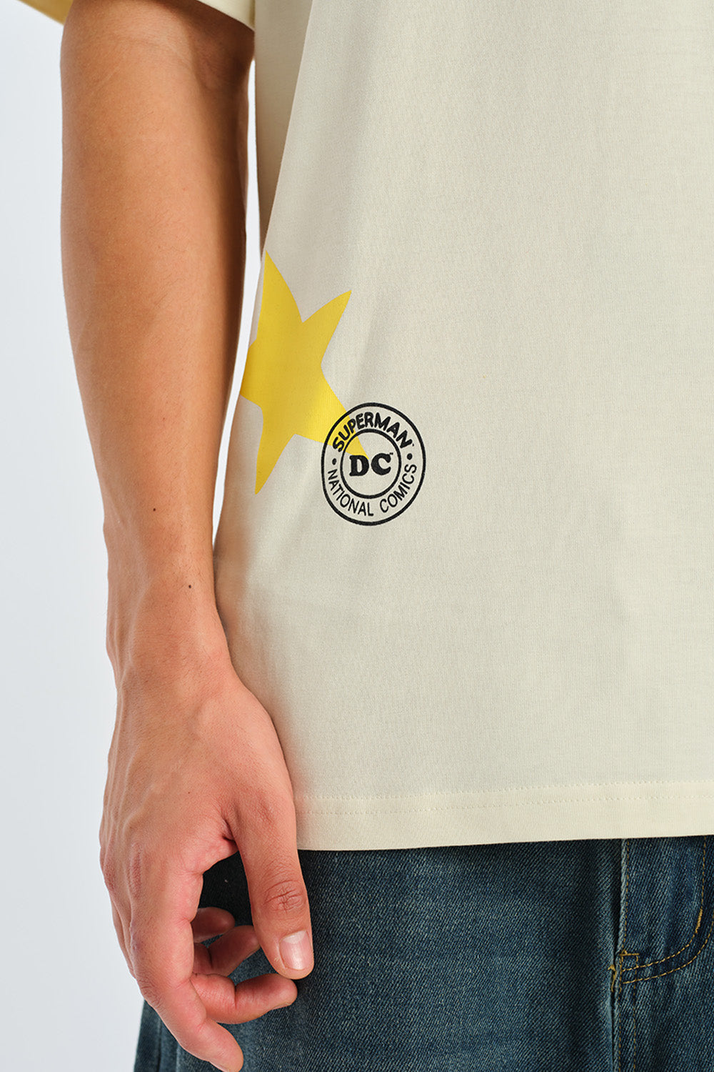 Superman Retro Comic Oversized T-shirt