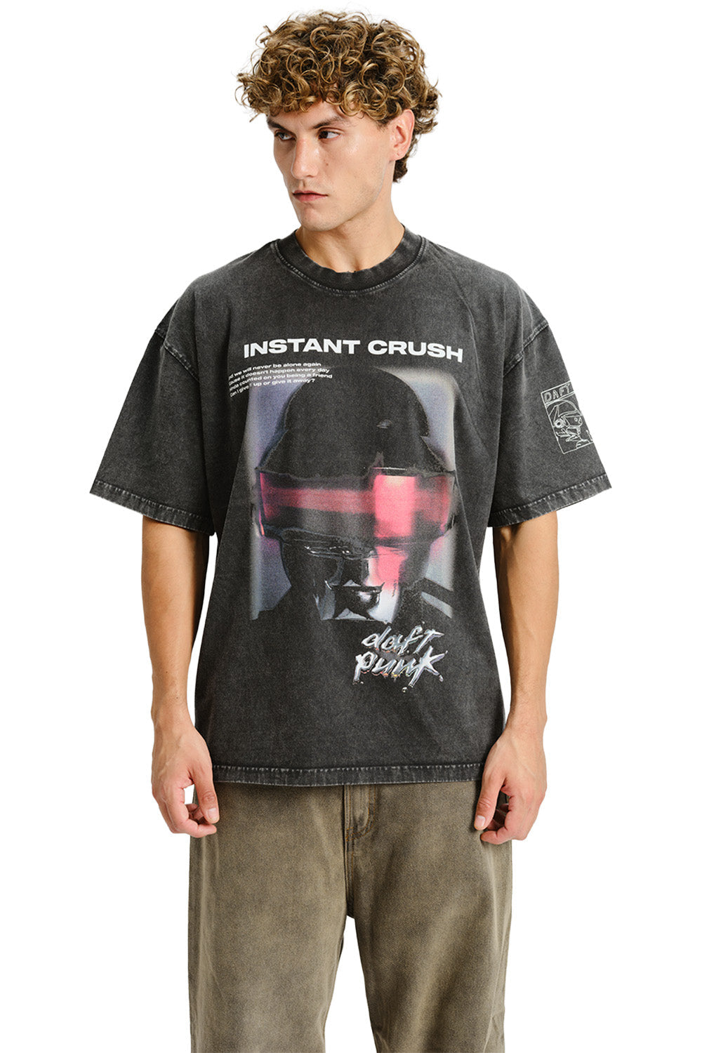 Daft Punk Instant Crush Oversized T-shirt