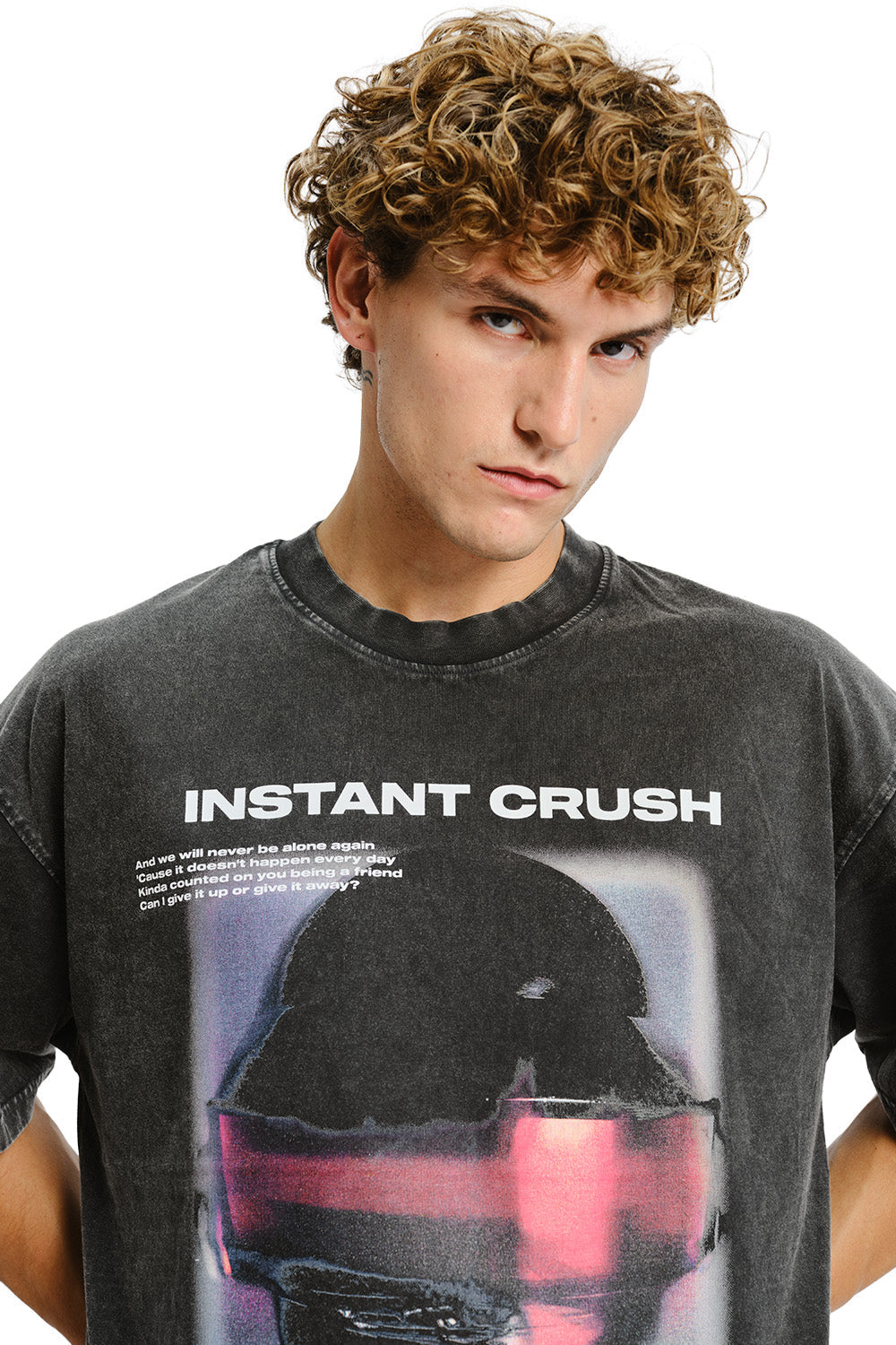 Daft Punk Instant Crush Oversized T-shirt