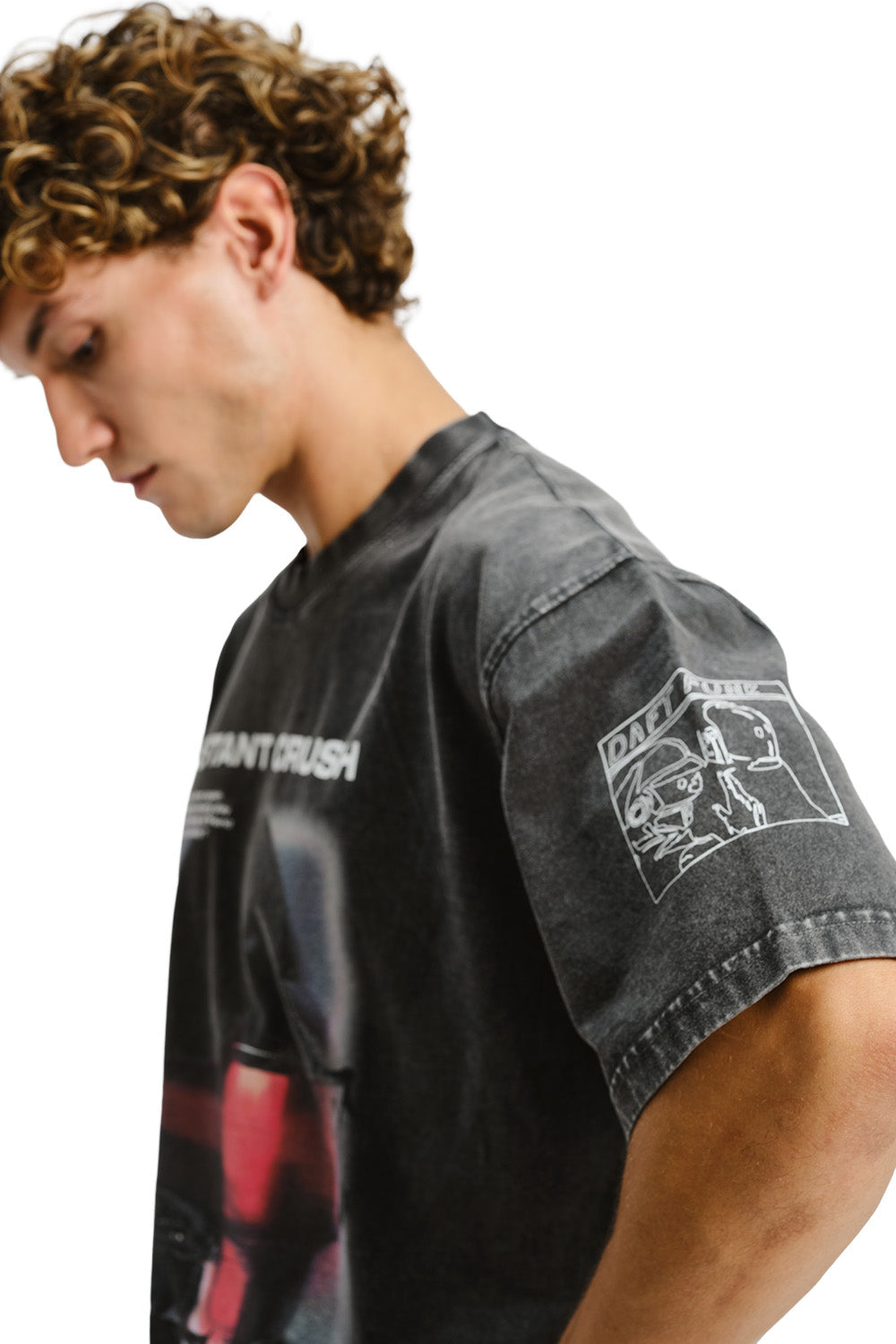 Daft Punk Instant Crush Oversized T-shirt
