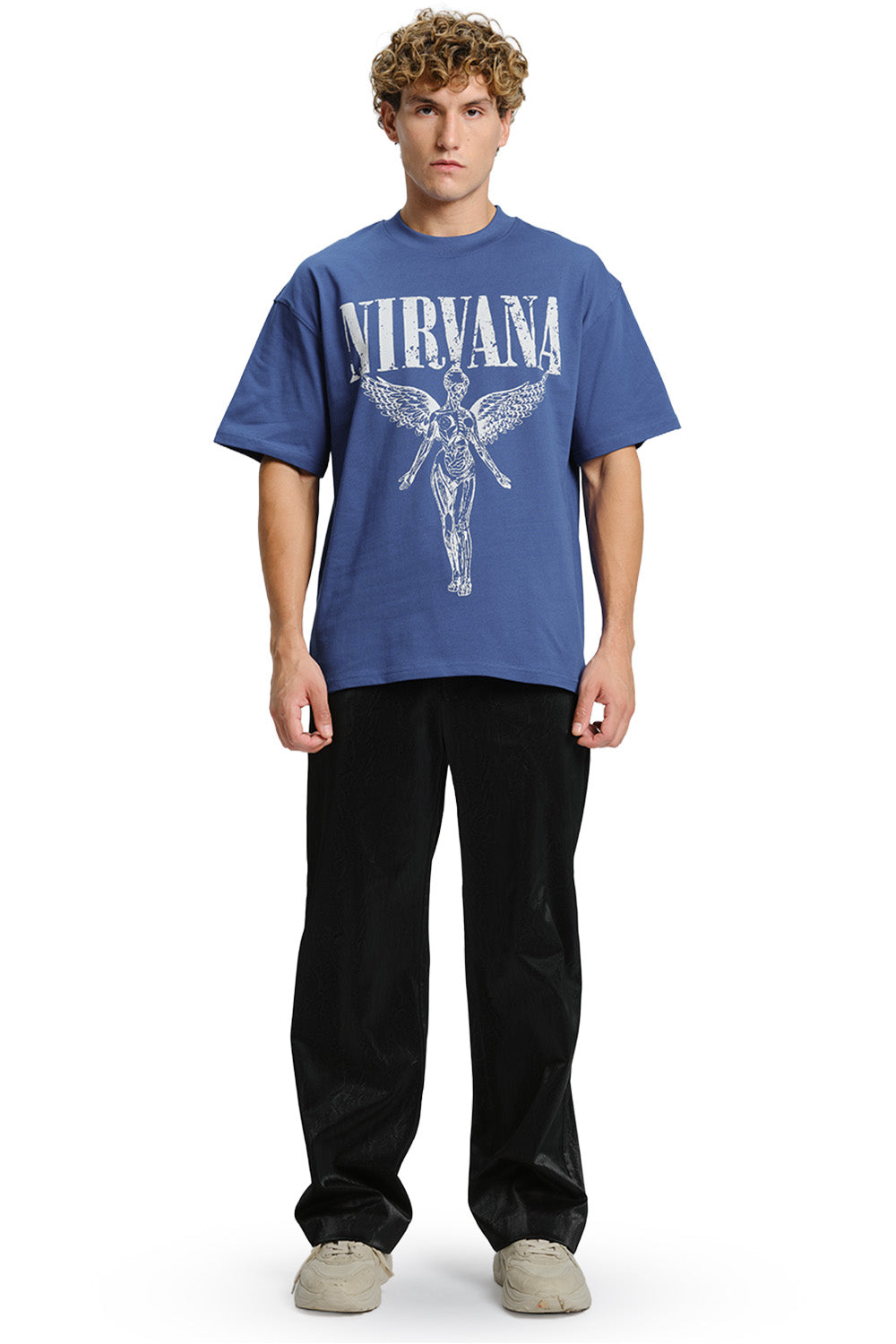 Blue Nirvana Oversized T-shirt