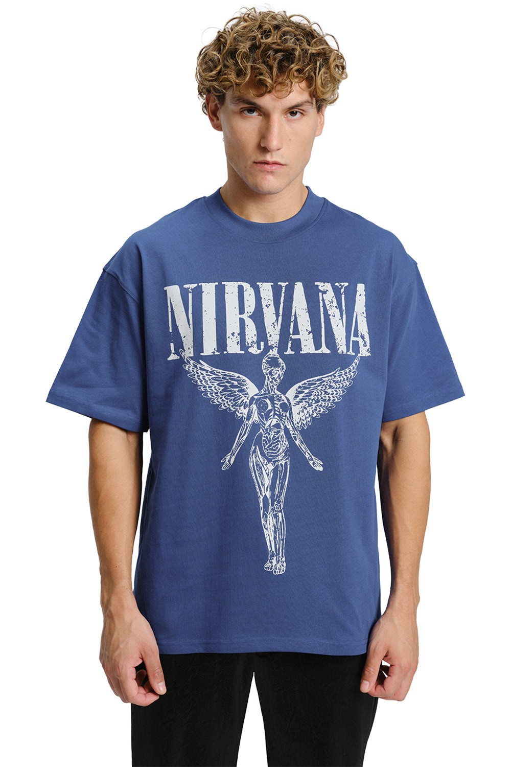 Blue Nirvana Oversized T-shirt